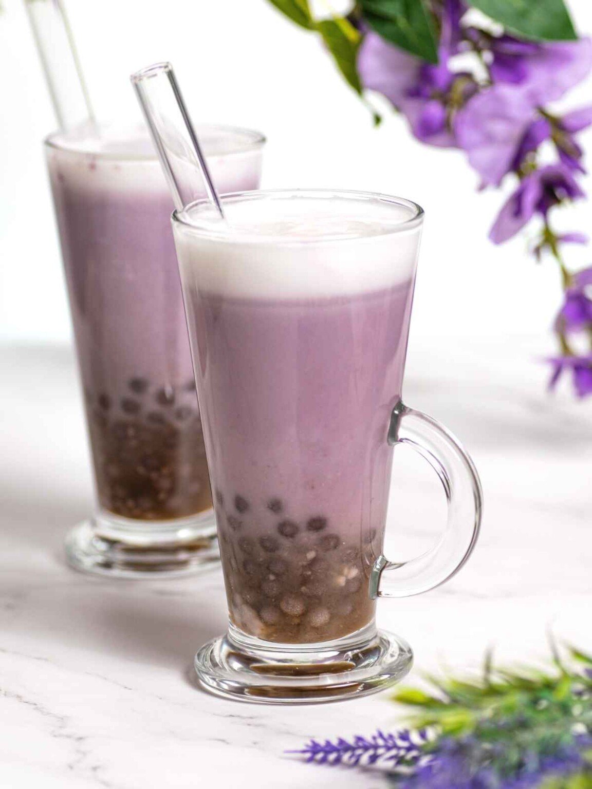 Taro Milk Tea from scratch SugarYums