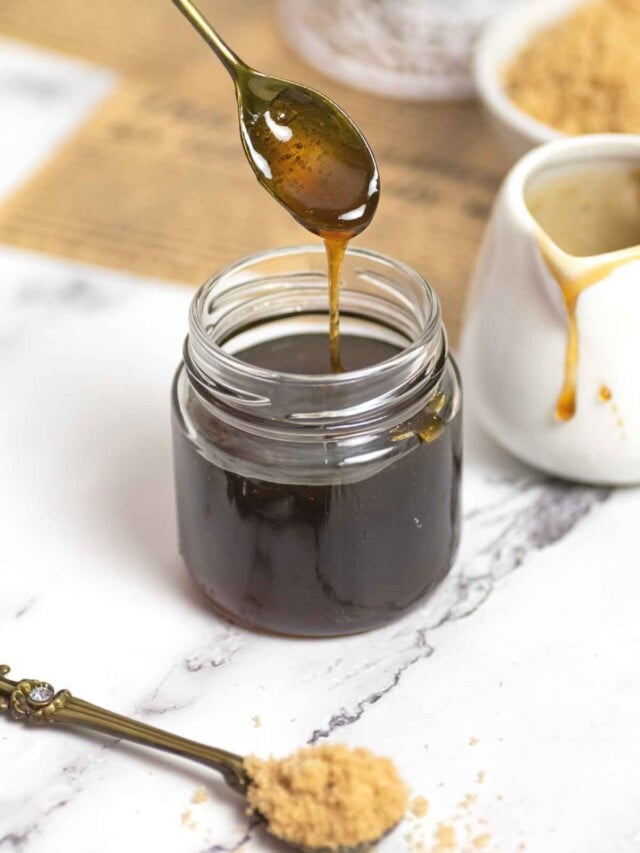 Brown Sugar Syrup Perfect for Boba Milk Tea