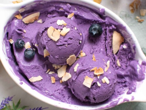 Natural Homemade Ube Ice Cream Recipe