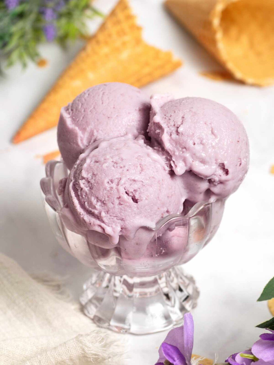 Taro Ice Cream