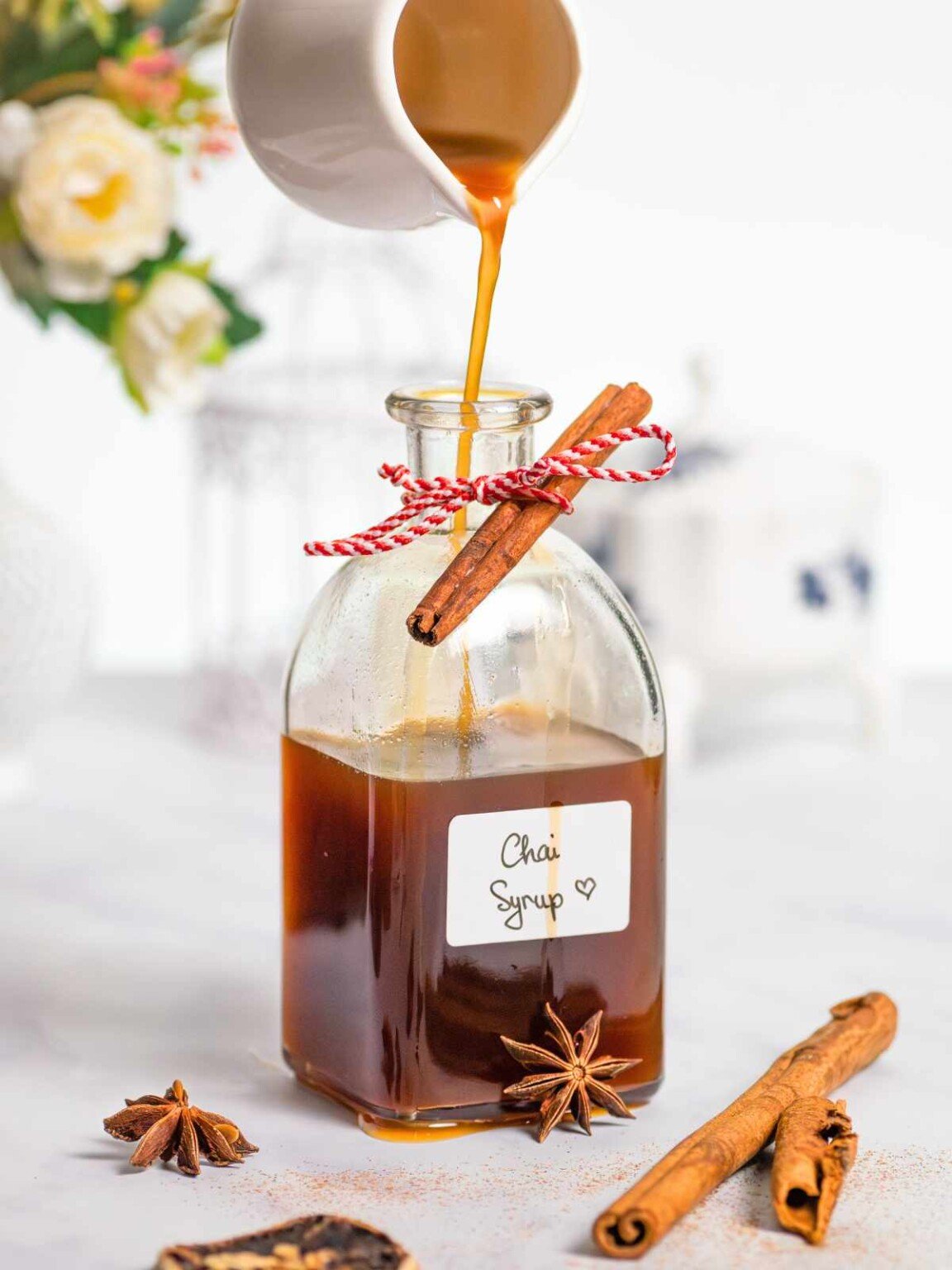 Easy Homemade Chai Tea Syrup (Starbucks Copycat) SugarYums